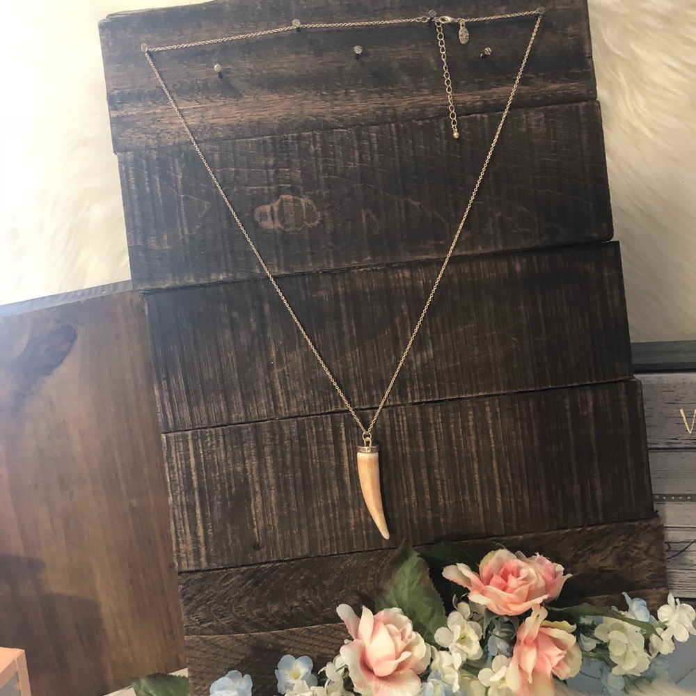 🌸 Tusk Necklace